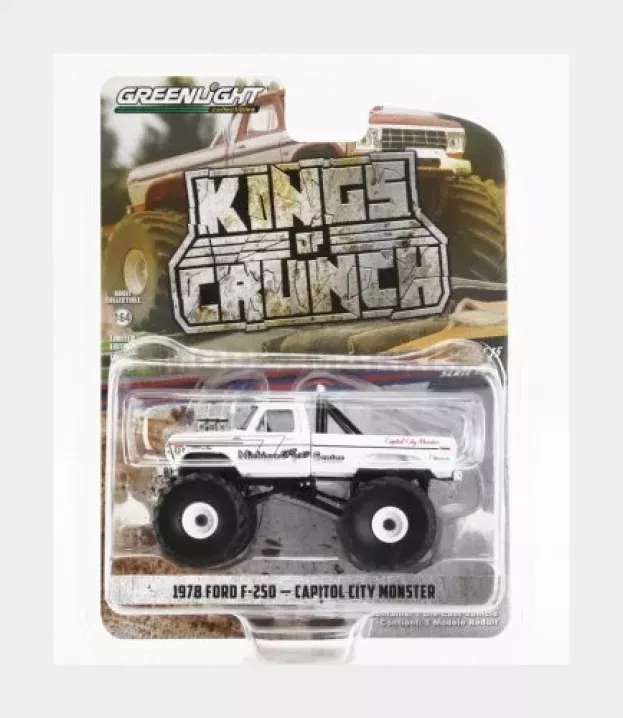 Greenlight Ford F-250 Pick-up Monster Truck Capitol City 1978 1:64 49150A
