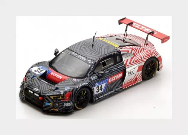 Spark Audi R8 Lms Team Car Collection Motorsport N 34 Nurburgring 2017 R.saurenmann L.rocco K.koch J-e.slooten 1:43 SG303
