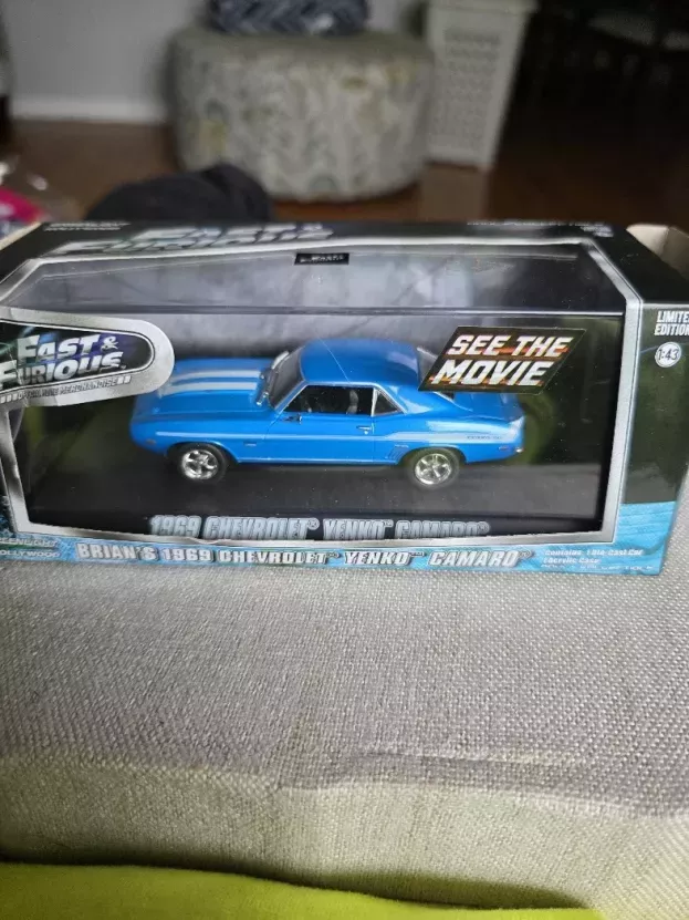 Greenlight Chevrolet Brian's Camaro Yenko Sc 1969 Fast & Furious Ii 2003 1:43 86206