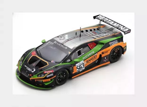 Spark Lamborghini Huracan Gt3 Evo Team Fff Racing N 563 24h Spa 2019 D.lind A.caldarelli M.mapelli 1:43 SB323