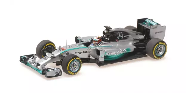 Minichamps Mercedes F1 Mgpw05 Hybrid Team Amg Petronas N 44 World Champion Season 2014 Lewis Hamilton 1:43 436140044