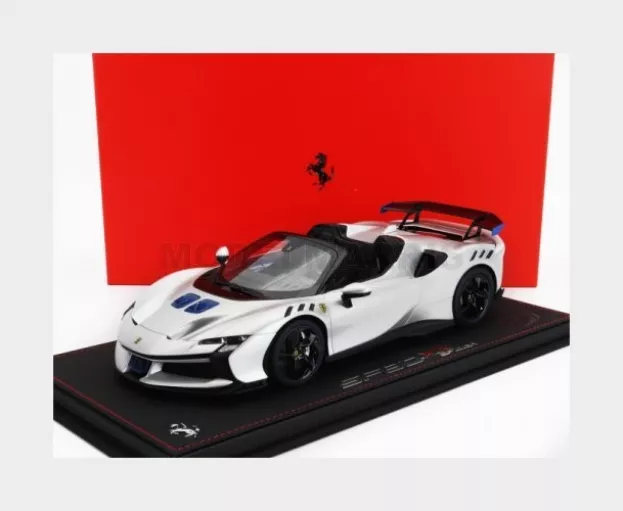 BBR Ferrari Sf90 Xx Stradale Spider 2024 Con Vetrina With Showcase 1:18 P18238G-VET