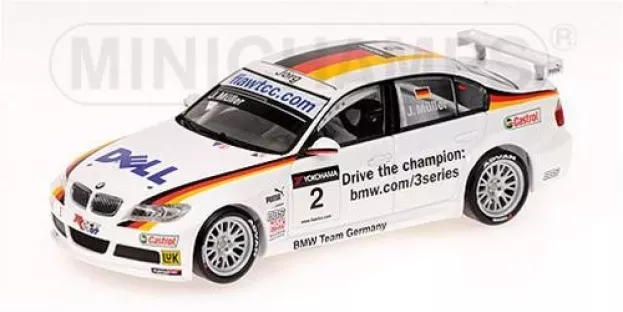 Minichamps Bmw 320si N 2 Winner Race 2 Brno Wtcc 2007 J.mueller 1:43 400072602