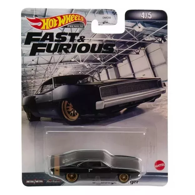 Hot Wheels Dodge Charger Coupe 1968 Fast & Furious 1:64 HCP17