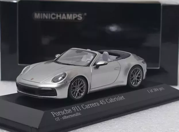 Minichamps Porsche 911 992 Carrera 4s Cabriolet 2019 1:43 410069330