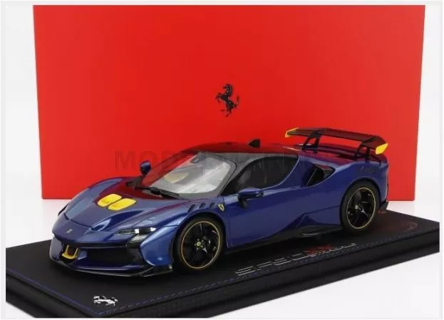 BBR Ferrari Sf90 Xx Stradale 2024 Con Vetrina With Showcase 1:18 P18237H-VET