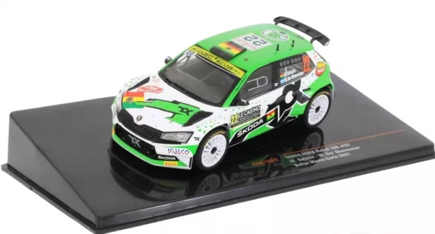IXO Models Skoda Fabia Rally2 Evo N 22 Rally Montecarlo 2021 M.wilkison M.der Ohannesian 1:43 RAM789LQ