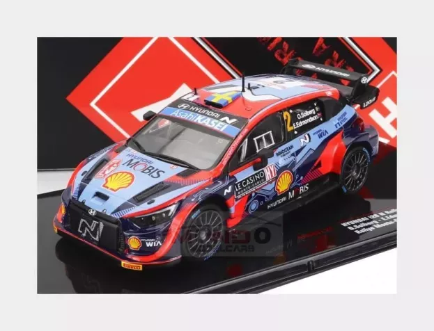 IXO Models Hyundai I20 Coupe Wrc Mobis N 2 Rally Montecarlo 2022 O.solberg E.edmondson 1:43 RAM837