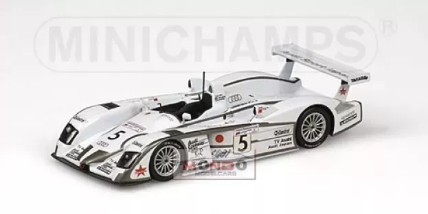 Minichamps Audi Audi R8 Team Audi Japan Goh N 5 24h Le Mans 2002 Ara Dalmas Katoh 1:43 400021205