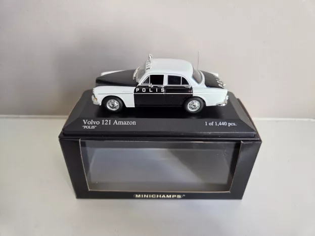 Minichamps Volvo 121 Amazon Polis Police 1:43 430171091