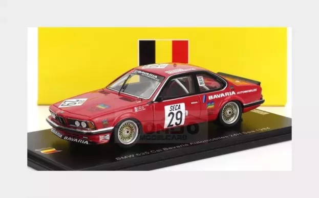 Spark Bmw 6-series 635 Csi Team Bavaria Automobiles N 29 24h Spa 1984 C.ballot Lena G.bleynie R.metge 1:43 SB657