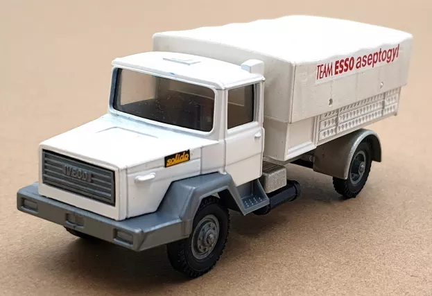 Solido Iveco 190 4x4 Truck Team Esso Aseptogyl N 21 Rally Echappement Transafrica 1980 1:43 3307