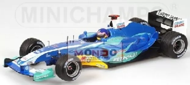 Minichamps Sauber F1 Petronas C24 N 11 Showcar 2005 J.villeneuve 1:43 400050081