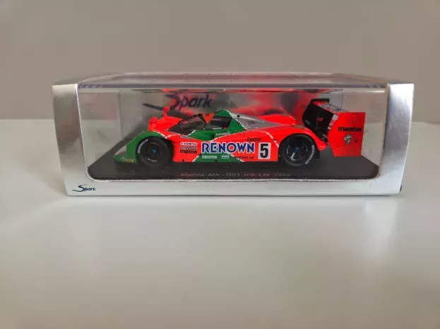 Spark Mazda Mx-r01 N 5 4th 24h Le Mans 1992 J.herbert V.weidler B.gachot 1:43 S0798