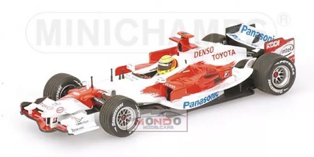 Minichamps Toyota F1 Tf106r N 7 Race Version 2006 R.schumacher 1:43 400060007