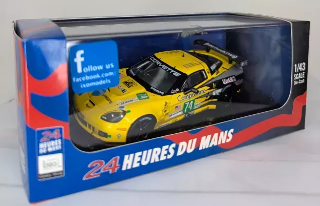 IXO Models Corvette C6 Zr1 Team Corvette Racing N 74 24h Le Mans 2011 O.gavin R.westbrook J.magnussen 1:43 LMM220