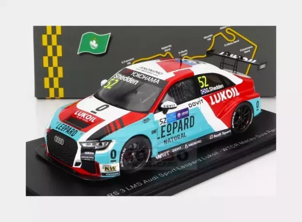 Spark Audi Rs3 Lms Team Audi Sport Leopard Lukpil Wtcr N 52 Macau Guia Race 2018 G.shedden 1:43 SA201