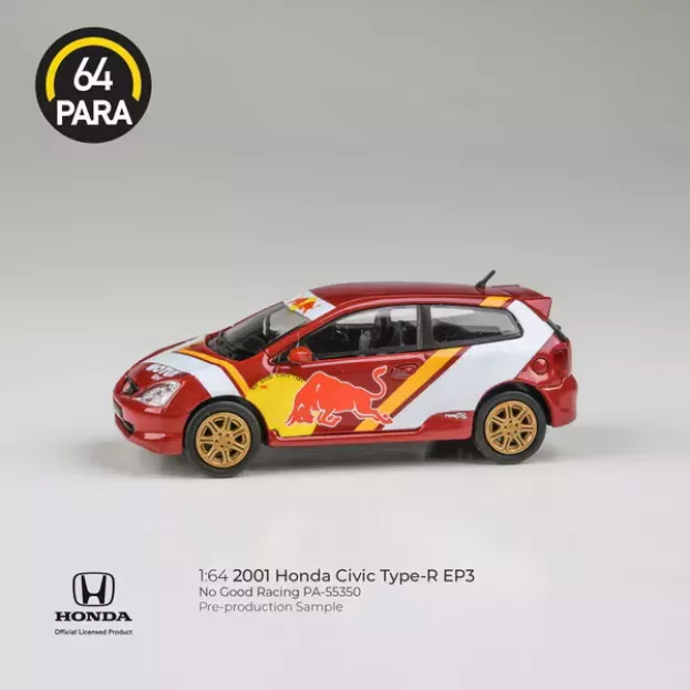 Paragon Honda Civic Type R Ep3 Racing 2001 1:64 PA-55350