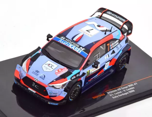 IXO Models Hyundai I20 Coupe Wrc N 7 Rally Sardegna 2020 P.l.loubet V.landais 1:43 RAM764LQ