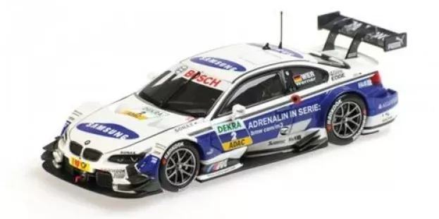 Minichamps Bmw 3-series M3 Team Schnitzer N 2 Season Dtm 2013 D.werner 1:43 410132202