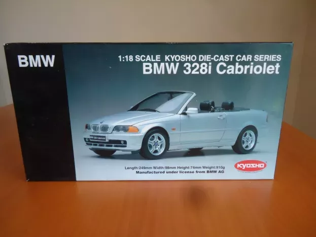 Kyosho Bmw 328ci Cabriolet 1:18 08504S
