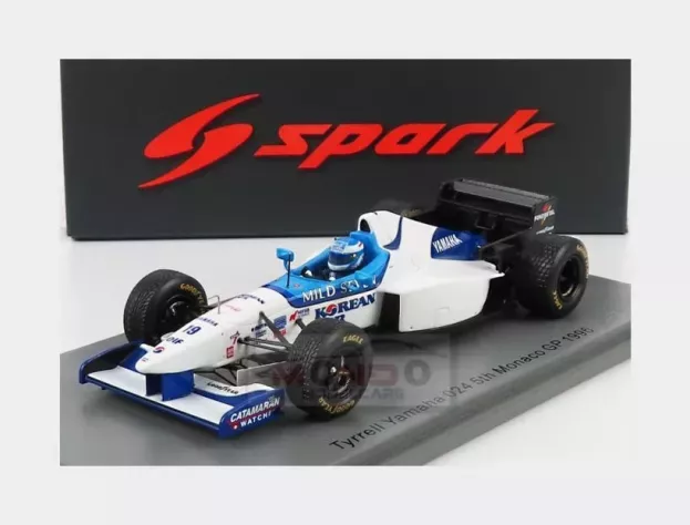Spark Tyrrell F1 024 N 19 Monaco Gp 1966 M.salo 1:43 S6977