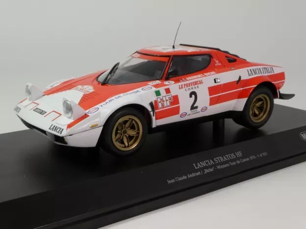 Minichamps Lancia Stratos Hf N 2 Winner Rally Tour De Corse 1974 Jean Claude Andruet Michele Petit Biche 1:18 155741702