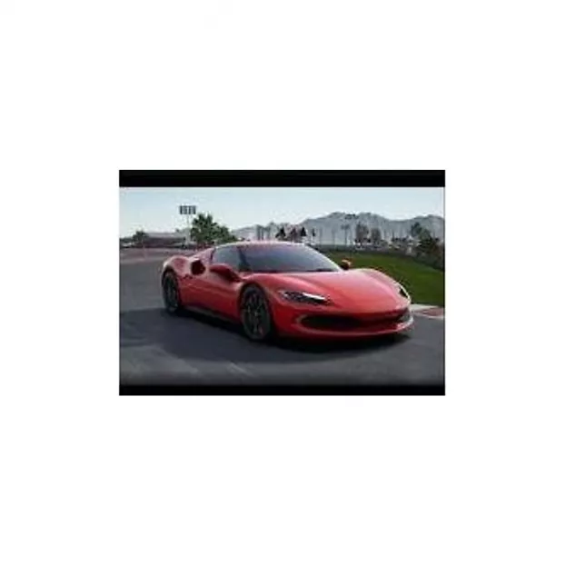 BBR Ferrari 296 Gtb Red Corsa 322 With Display Case 1:18 P18210A1