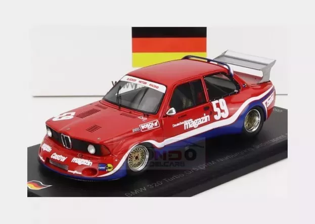 Spark Bmw 3-series 320 Turbo Gr.5 N 59 Supersprint Nurburgring Drm 1978 K.h.becker 1:43 SG833