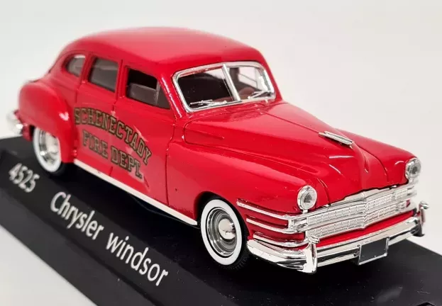 Solido Chrysler Windsor Schenectady Fire Dept Fire Engine 1940 1:43 4525