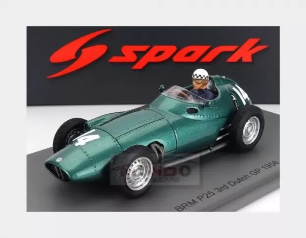 Spark Brm F1 P25 N 14 3rd Dutch Gp 1958 J.behra 1:43 S5723