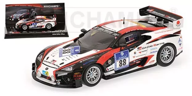 Minichamps Lexus Lfa Gazoo Racing N 88 24h Nurburgring 2011 A.lida H.ishiura K.oshima 1:43 437111688