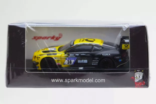 Spark Bentley Continental Gt3 Team Bentley Abt N 38 Nurburgring 2017 C.jons C.mamerow J.pepper C.bruck 1:64 Y110