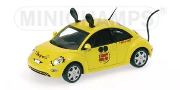 Minichamps Volkswagen New Beetle 1998 Truly Nolen Pest Control 1:43 430058095