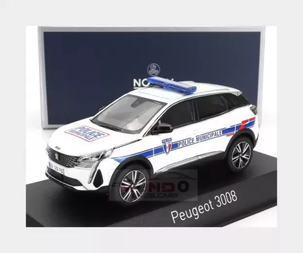 Norev Peugeot 3008 Police Municipale 2023 1:43 473948