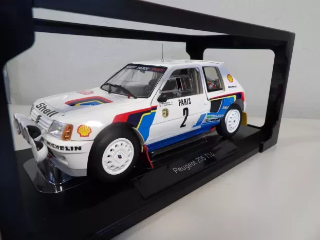 Norev Peugeot 205 T16 night Version N 2 Winner Rally Montecarlo 1985 Ari Vatanen Terry Harryman 1:18 184864
