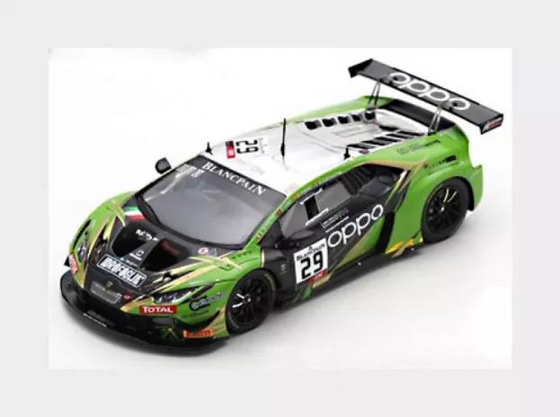 Spark Lamborghini Huracan Gt3 Evo Team Raton Racing N 29 24h Spa 2019 C.lenz T.forne S.costantini A.di Folco 1:43 SB318