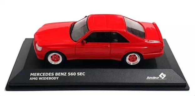 Solido Mercedes S-class 560sec Amg c126 Wide Body 1990 1:43 4310902