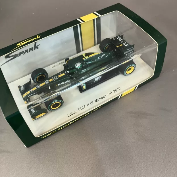 Spark Lotus F1 T127 N 19 Gp Montecarlo 2010 H.kovalainen 1:43 S3007