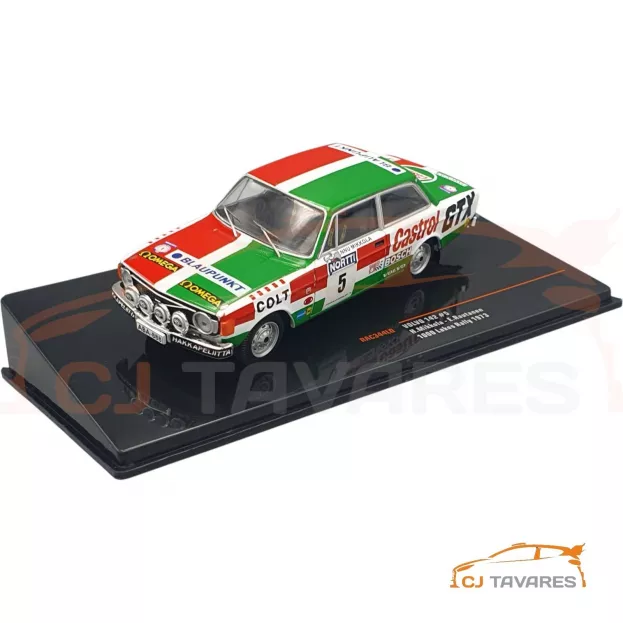 IXO Models Volvo 142 Castrol Gtx night Version N 5 Rally 1000 Lakes 1973 Hannu Mikkola Erkki Rautanen 1:43 RAC344LQ