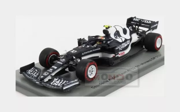 Spark Alpha Tauri F1 At02 Honda Ra620h Team Alpha Tauri N 10 6th Monaco Gp 2021 Pierre Gasly 1:43 S7677