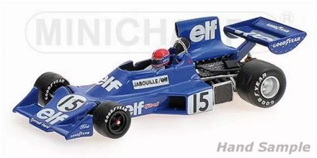 Minichamps Tyrrell F1 Ford 007 N 15 Season 1975 J.p.jabouille 1:43 400750015