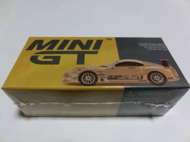 Mini GT Toyota Supra Mkiv a80 Gt300 Coupe Top Secret Rhd 2023 1:64 MGT00961-R