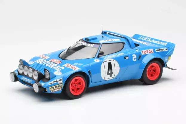 Minichamps Lancia Stratos Hf night Version N 4 Winner Rally Montecarlo 1979 Bernard Darniche Alain Mahe 1:18 155791704
