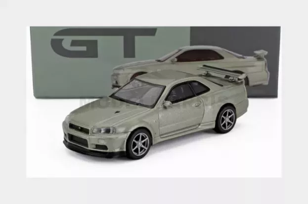 Mini GT Nissan Skyline Gt-r r34 Vspec Ii Rhd 2002 1:64 MGT01003-R