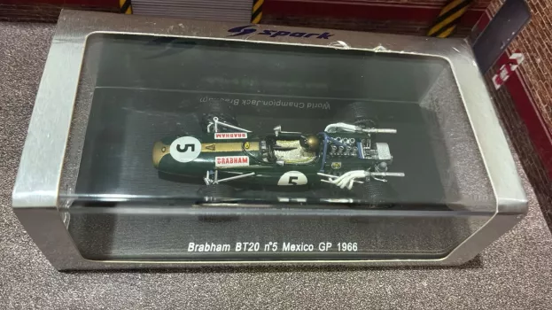 Spark Brabham F1 Bt20 N 5 World Champion Mexico Gp 1966 Jack Brabham 1:43 S3500