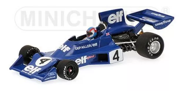 Minichamps Tyrrell F1 Ford 007 1 Elf N 4 1974 Patrick Depailler 1:43 400740004