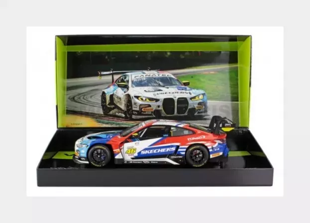 Minichamps Bmw 4-series M4 Gt3 Team Wrt N 46 24h Spa 2024 Valentino Rossi Maxime Martin Raffaele Marciello 1:18 113242546