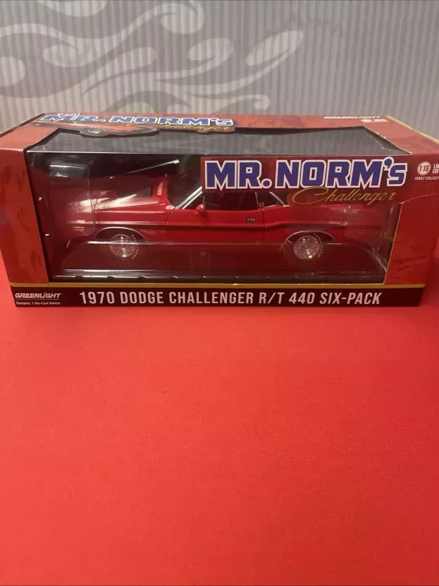 Greenlight Dodge Challenger R t 440 Six-pack Coupe 1970 Mr. Norm's 1:18 13667