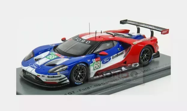 Spark Ford Gt Ford Ecoboost 3.5l Turbo V6 Team Ford Chip Ganassi Usa N 68 24h Le Mans 2019 S.bourdais J.hand D.muller 1:43 S7932